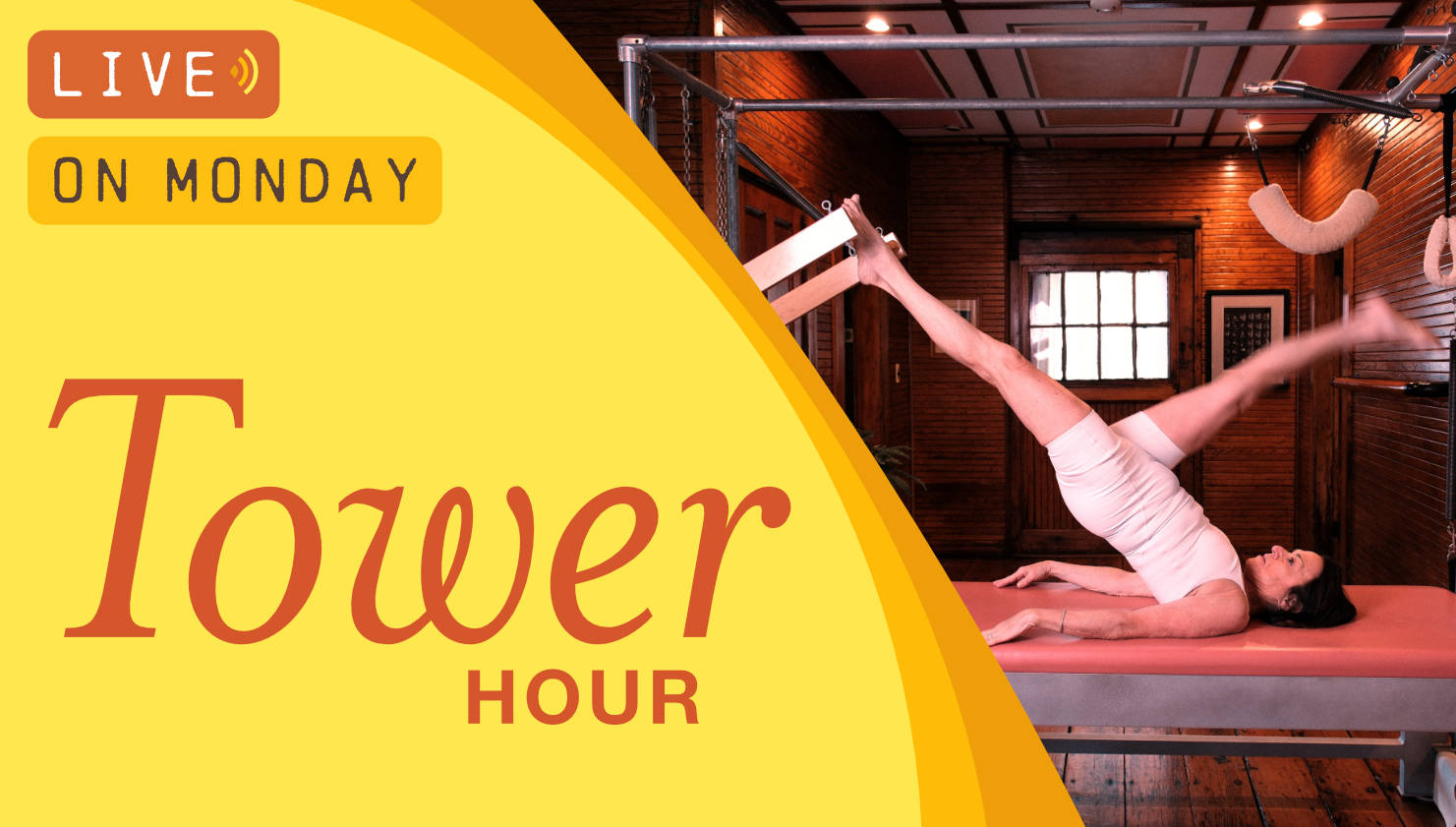 Live Pilates Workout: Tower Hour